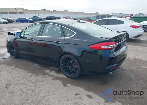 2018 Ford Fusion Sport из США, поврежденный, VIN 3FA6P0VP1JR109876